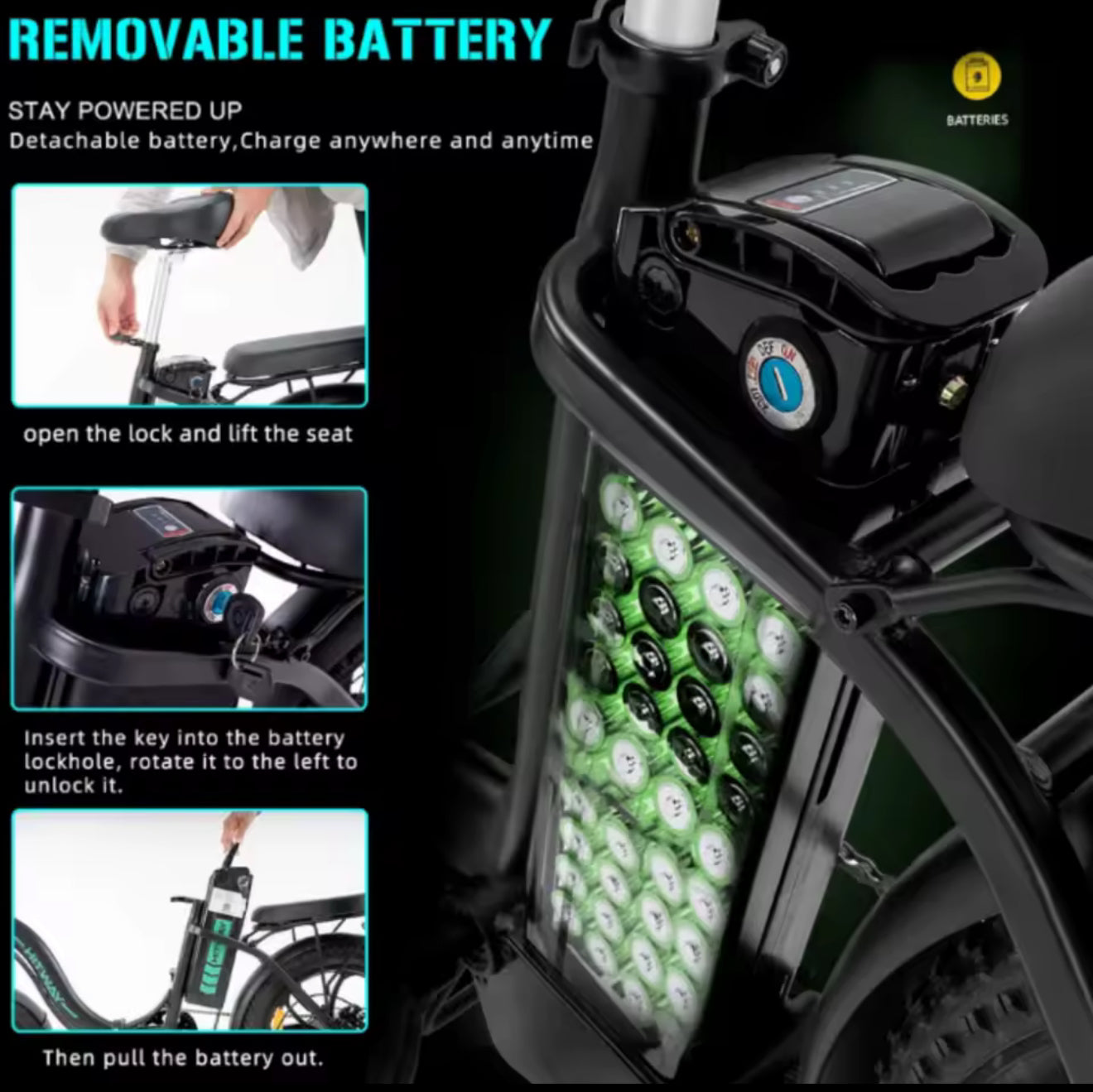 Koolux BK6 Folding Electric Bike