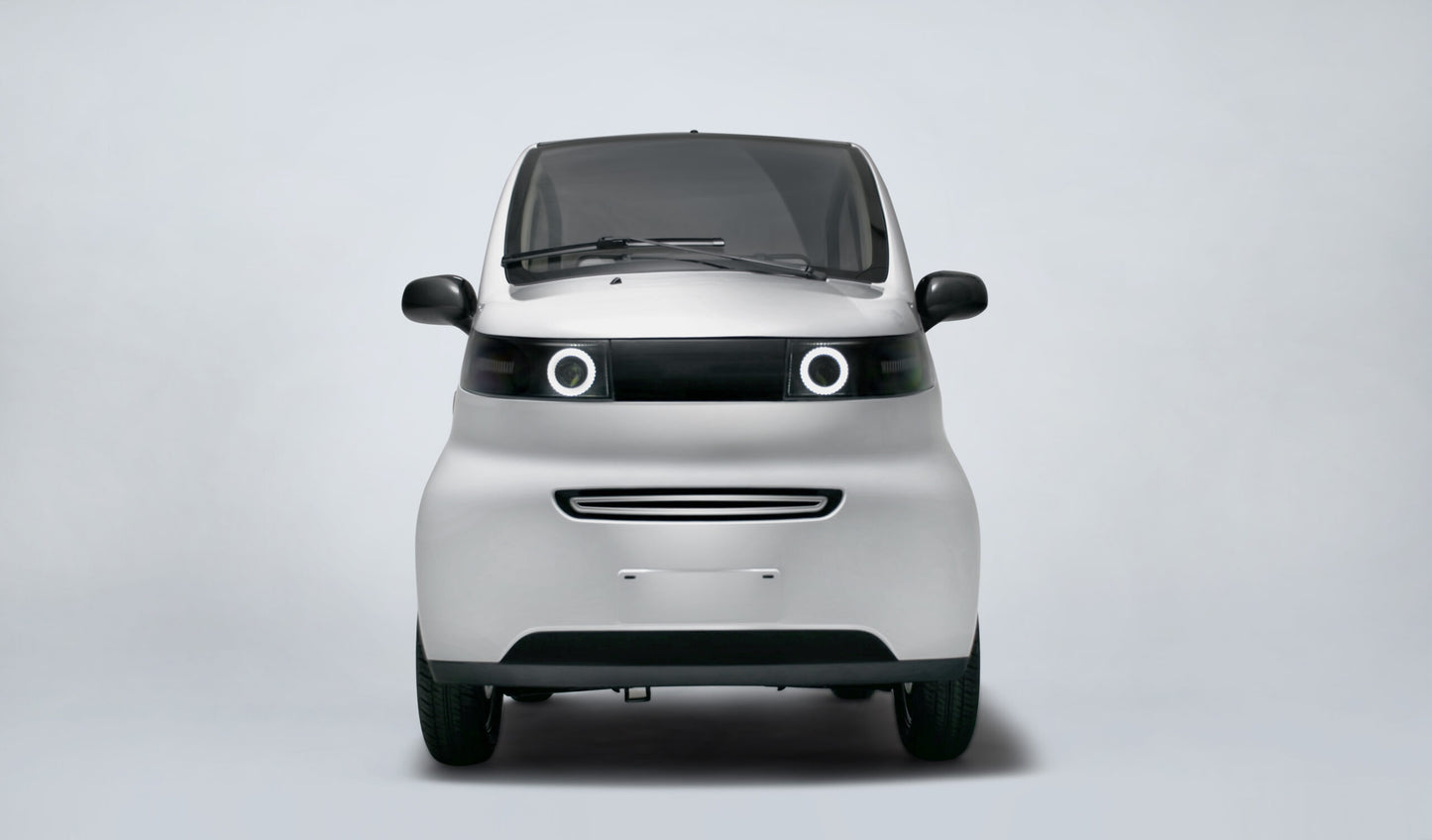 The Zero E-car front view