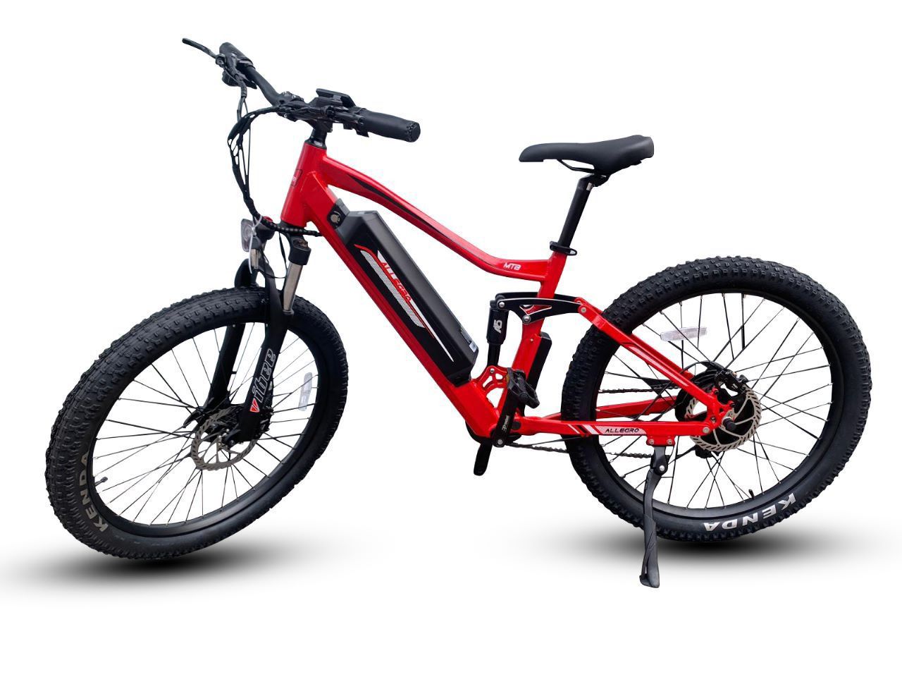 Allegro 6131 FULL SUSPENSION electric bike red