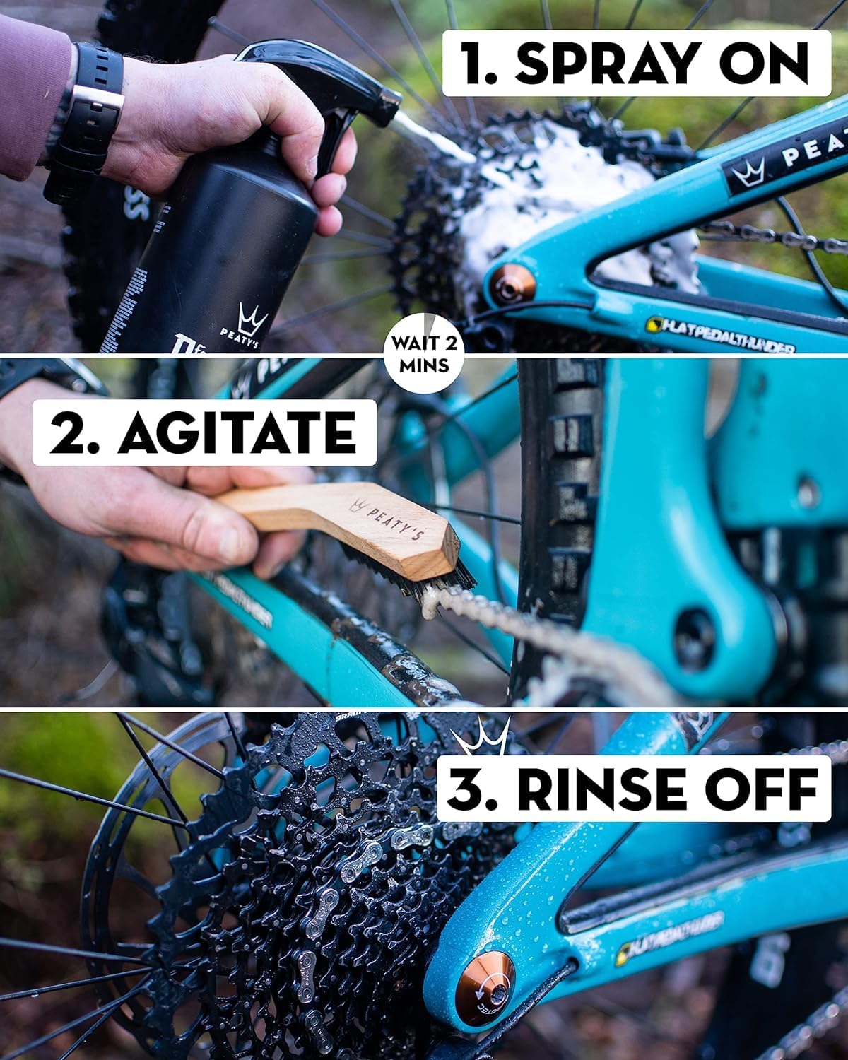Peaty's Foaming Drivetrain Bike Degreaser