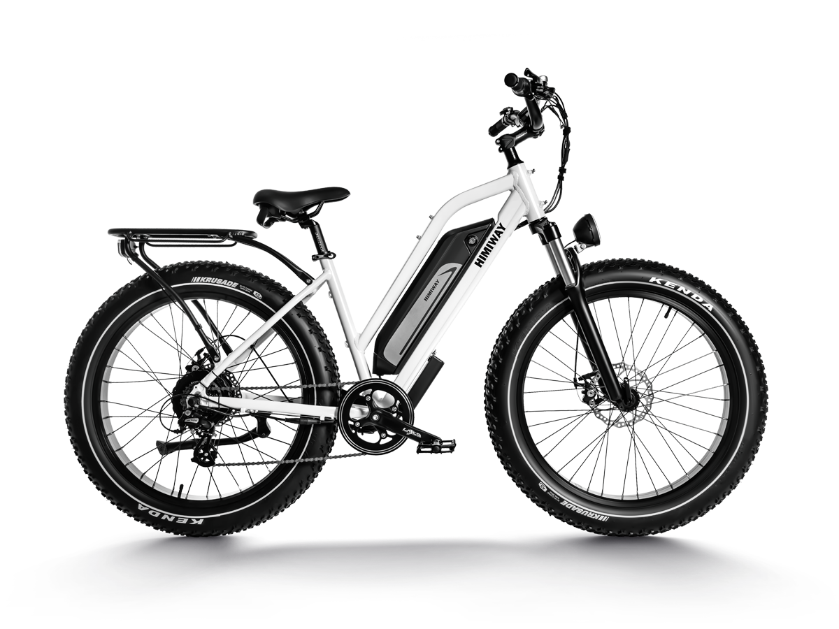 Himiway Cruiser Step-Thru Electric Bike - Ride With Versatility And Elegance