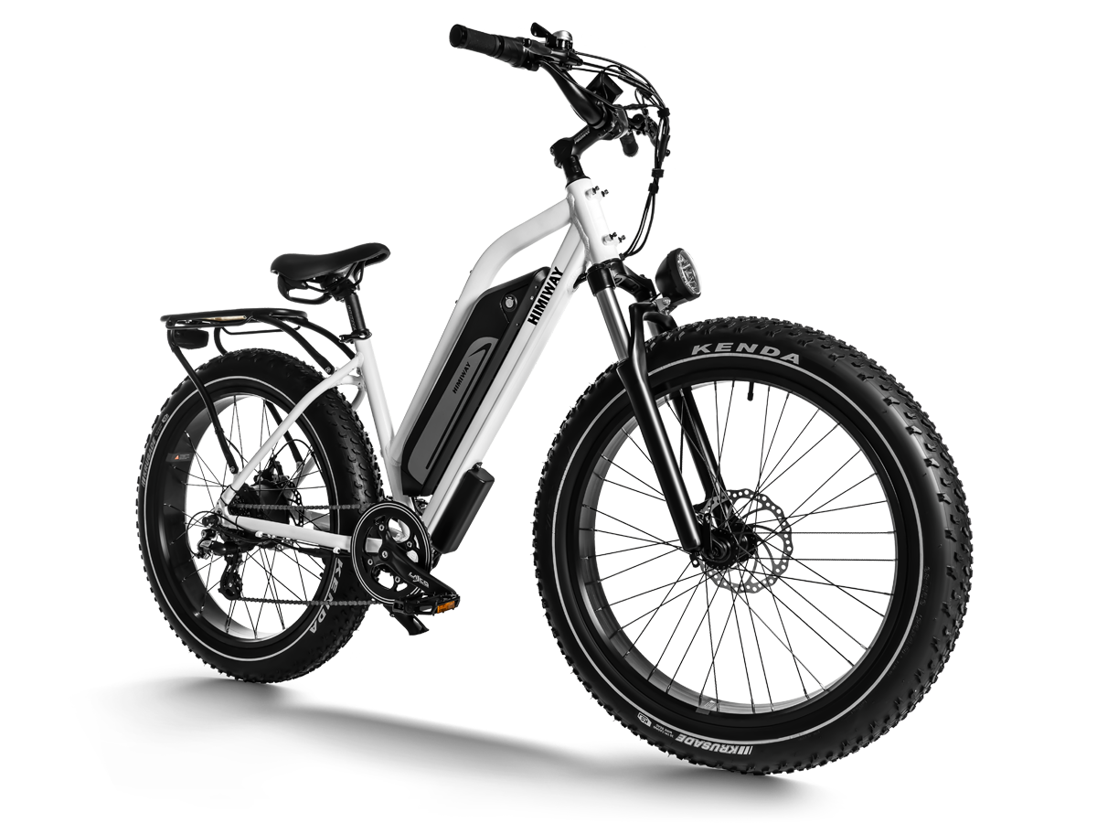 Himiway Cruiser Step-Thru Electric Bike - Ride With Versatility And Elegance - view