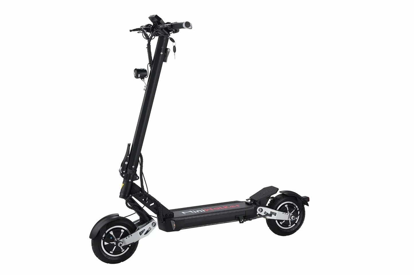 Full display of the Miniwalker Tiger Flash 52volt Electric Scooter with visible wheel and deck design.