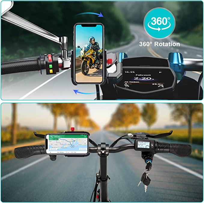 Universal Aluminum Phone holder 360 rotation