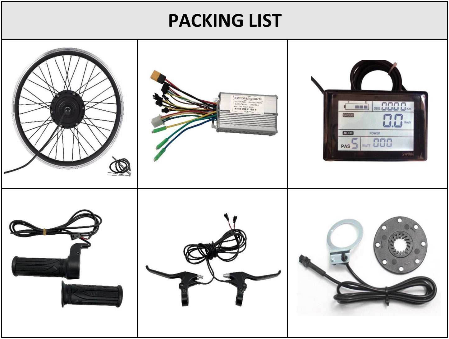 electric bike components