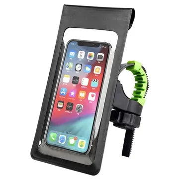 Universal waterproof bicycle phone holder 6" full view