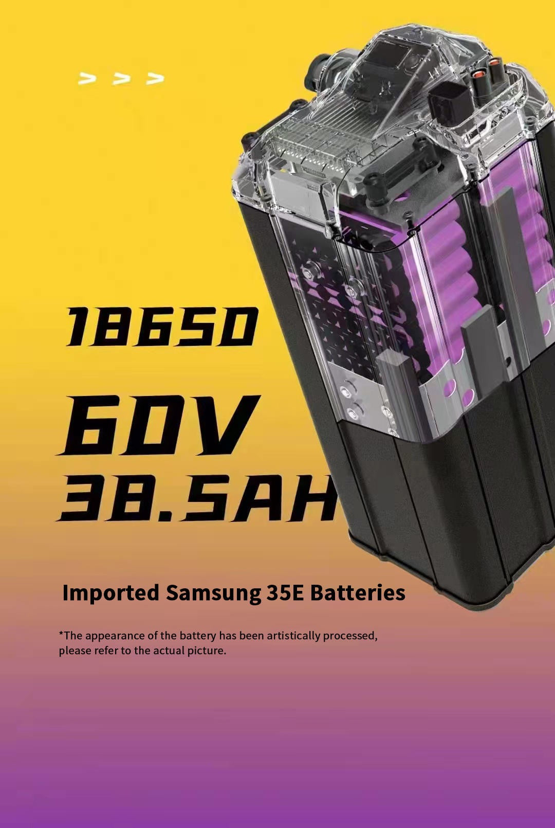 Surron light bee off road 2023 60V 6000W 38AH battery
