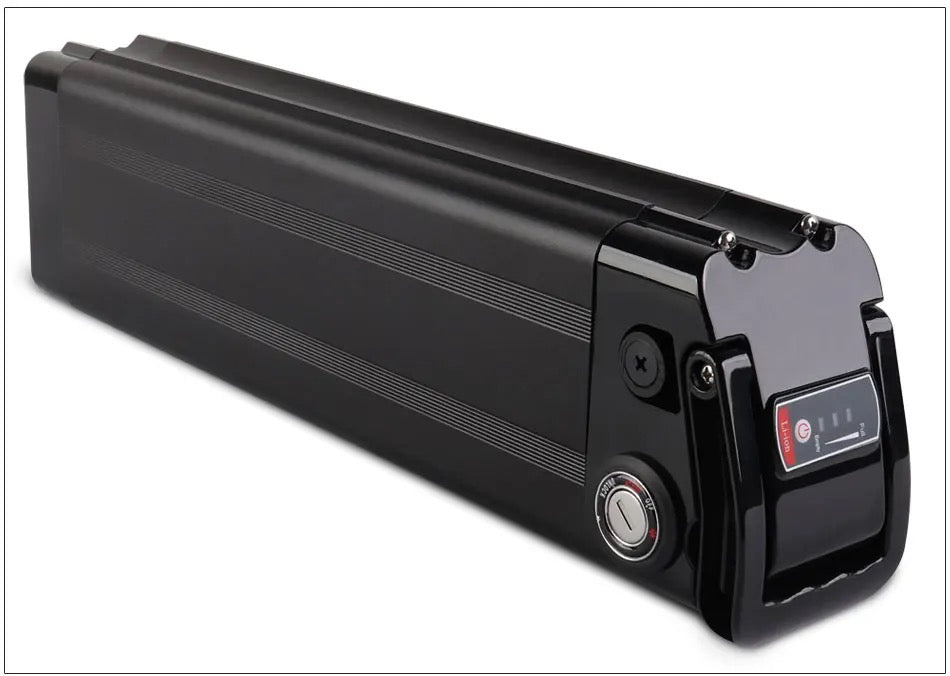 Powerful 36V/48V-10/13/16/18Ah Ebike Battery close full side view