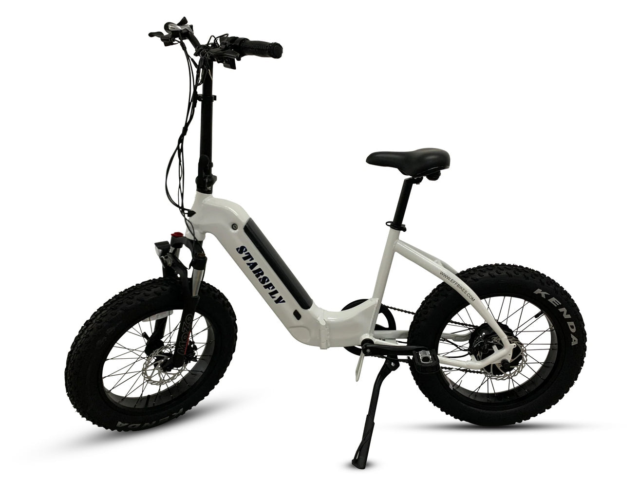 STARSFLY ELECTRIC BIKE white colour