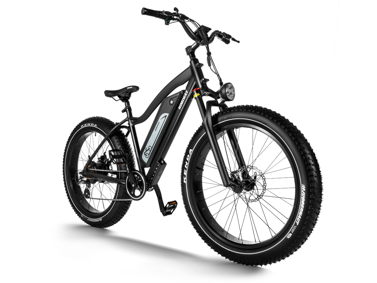 Himiway Cruiser Electric Fat Tire Bike - Best All Terrain ebike - full view 