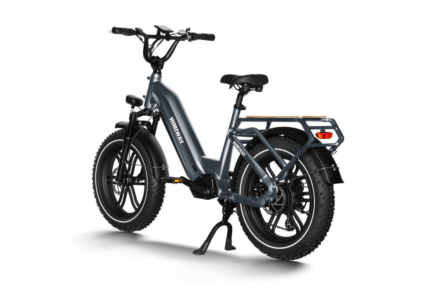 Himiway Big Dog Electric Bike - 48v250W Rare Hub-Drive back side view