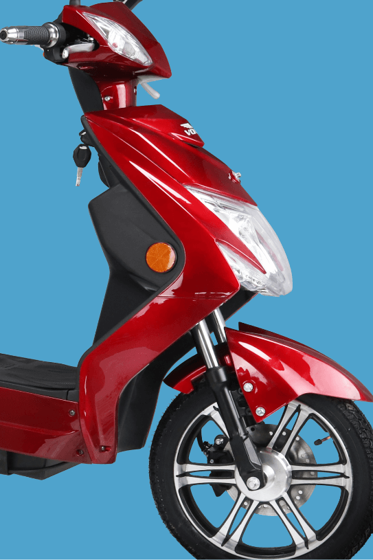 VSX Volta Electric Motorbike in sleek futuristic design