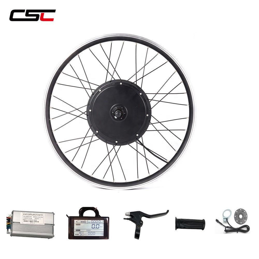 Electric bike kit 36/48V for MTB front/rear wheel Components