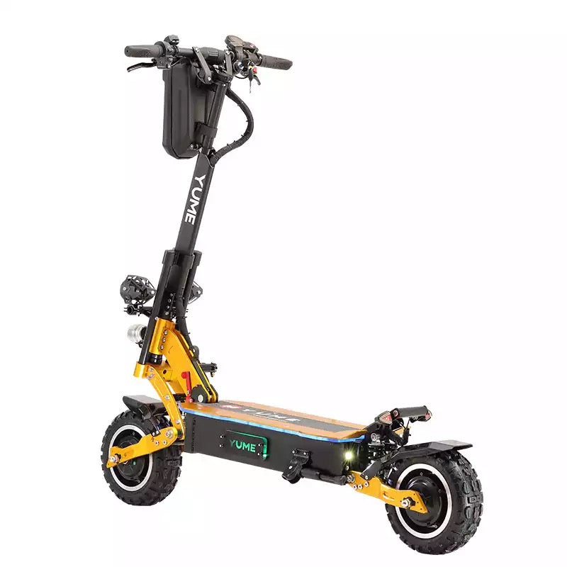 High-Performance YUME X11 Electric Scooter Yellow colour