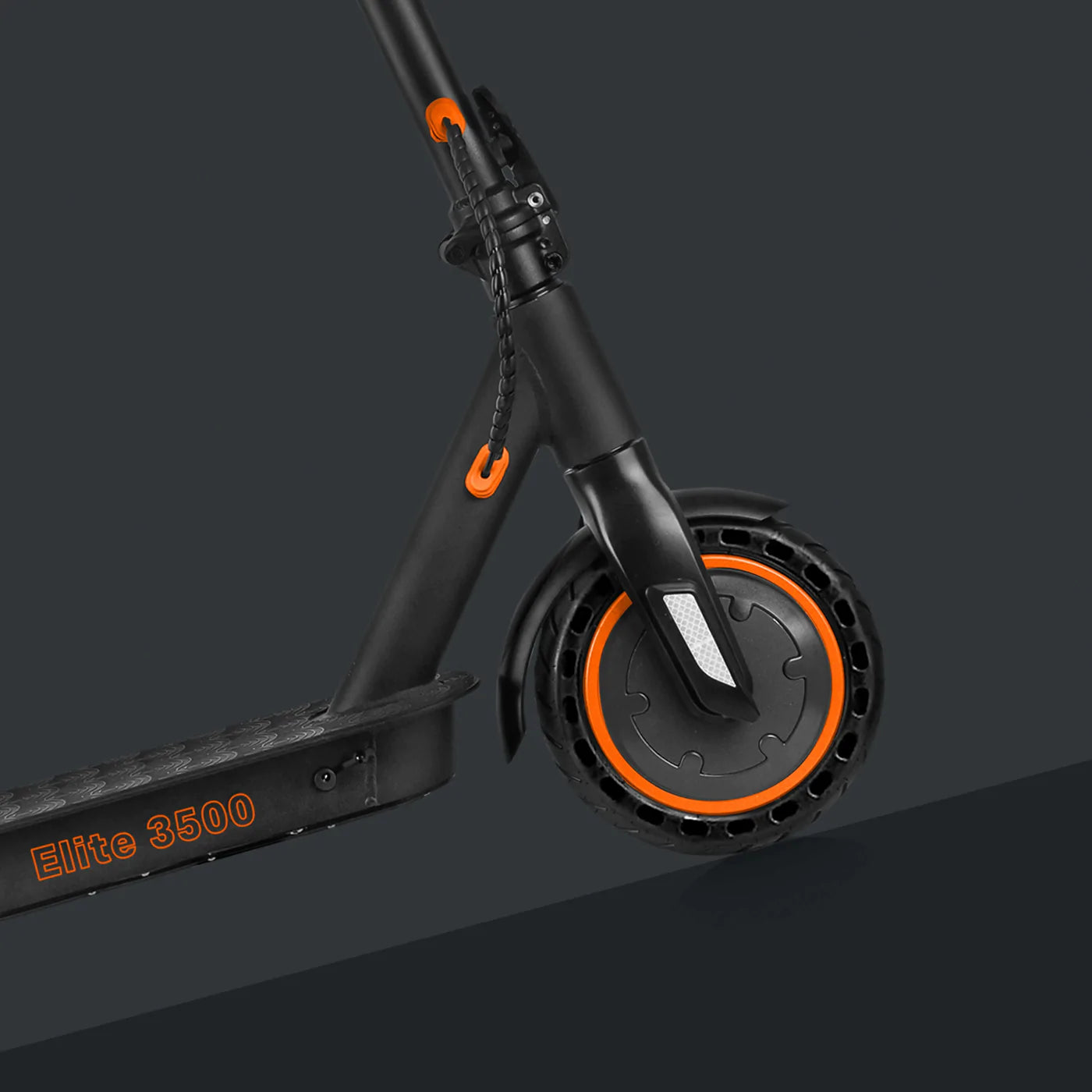 Techtron® Elite 3500 Electric Scooter Neon orange while