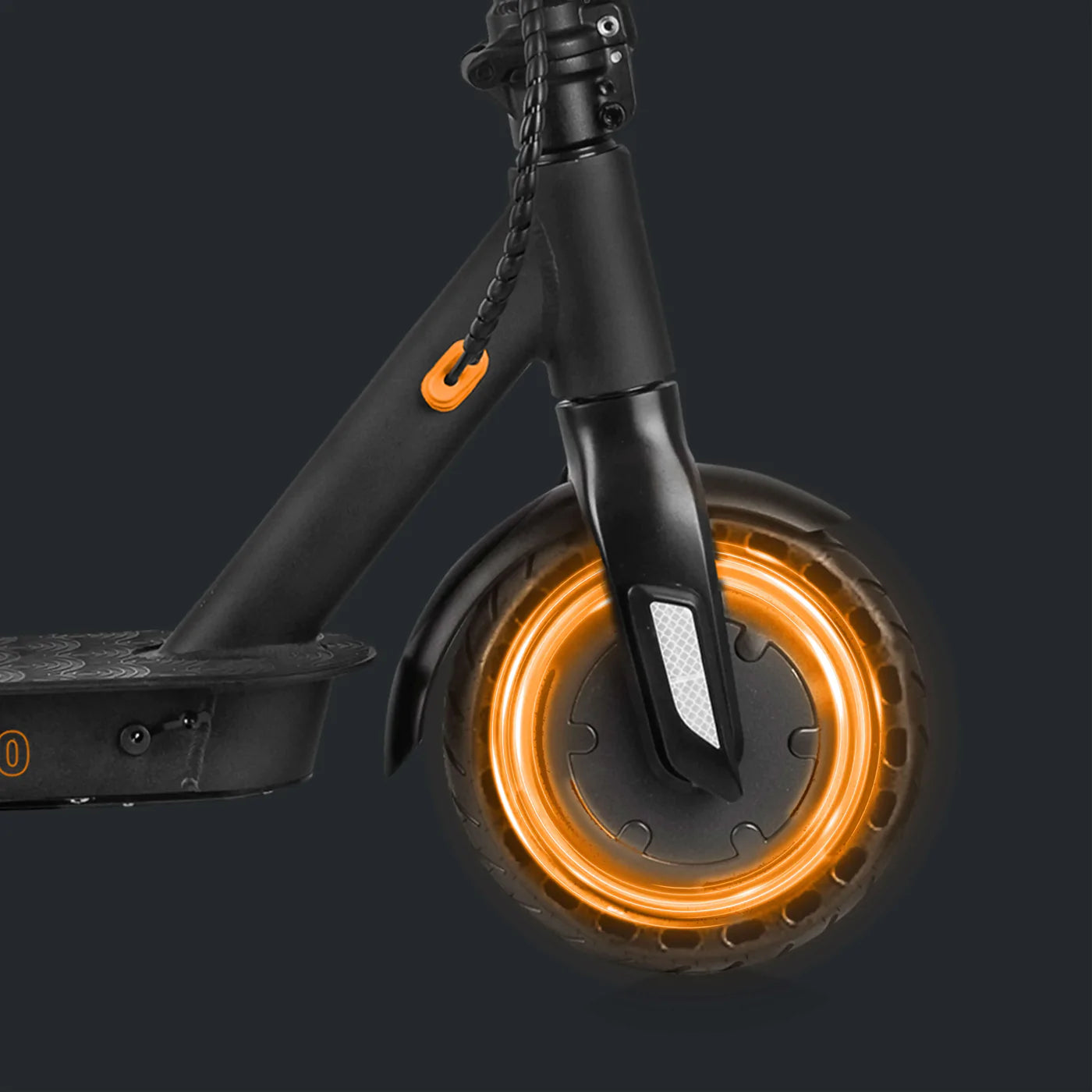 Techtron® Elite 3500 Electric Scooter Orange while 